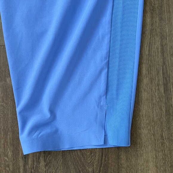 EUC Athleta Brooklyn Ankle Pant Side Stripe Periwinkle Sz 20 - Picture 3 of 11